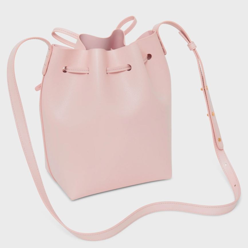 Women's Mansur Gavriel Mini Bucket Bags Pink | AU 2517XQ